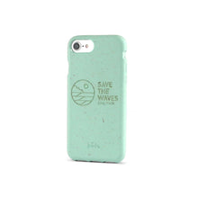 Load image into Gallery viewer, Save The Waves Eco-Friendly iPhone PLUS Case - White