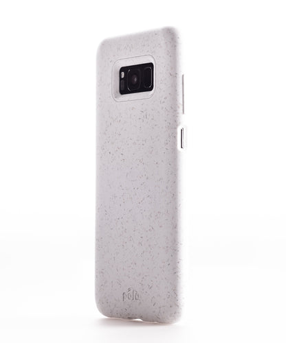 White Samsung S8+(Plus) Eco-Friendly Phone Case