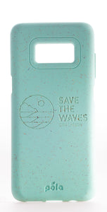 Save The Waves - Ocean Turquoise Samsung S8+(Plus) Eco-Friendly Phone Case