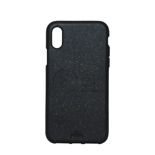Save The Waves Eco-Friendly iPhone X Case - Black