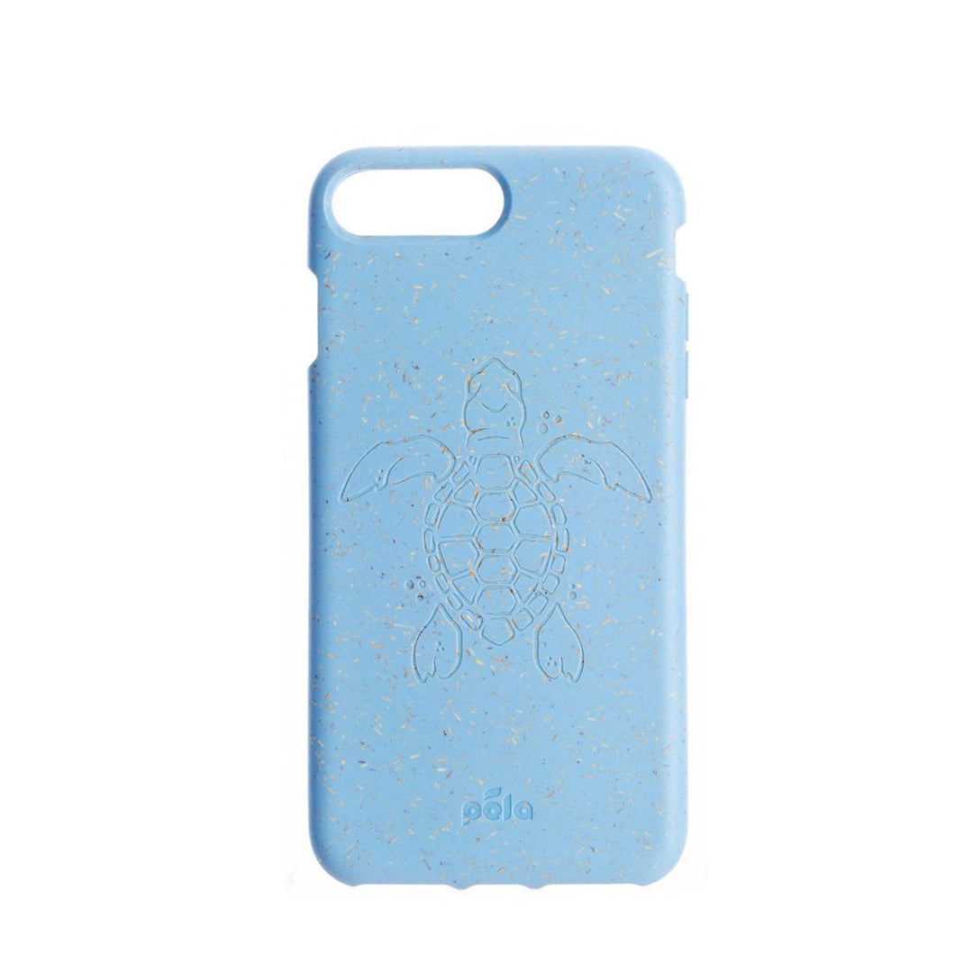 Sky Blue (Turtle Edition) Eco-Friendly iPhone Plus Case