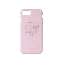 Load image into Gallery viewer, &quot;Be The Change&quot; Rose Quartz Eco Friendly iPhone Case 7 / 8