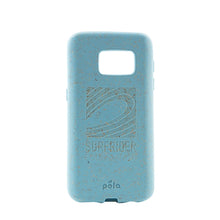 Load image into Gallery viewer, Surfrider Sky Blue Eco-Friendly Samsung Galaxy S7 Case