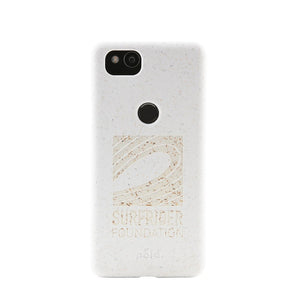 Surfrider White Google Pixel 2 Eco-Friendly Phone Case