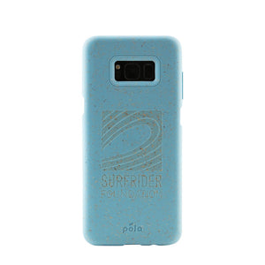 Surfrider Sky Blue Samsung S8 Eco-Friendly Phone Case