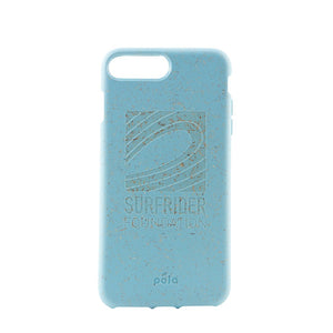 Surfrider Sky Blue Eco-Friendly iPhone Plus Case