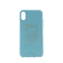 Load image into Gallery viewer, Surfrider Sky Blue Eco-Friendly iPhone X Case