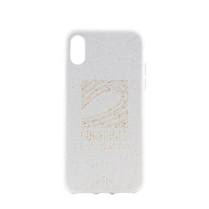 Surfrider White Eco-Friendly iPhone X Case